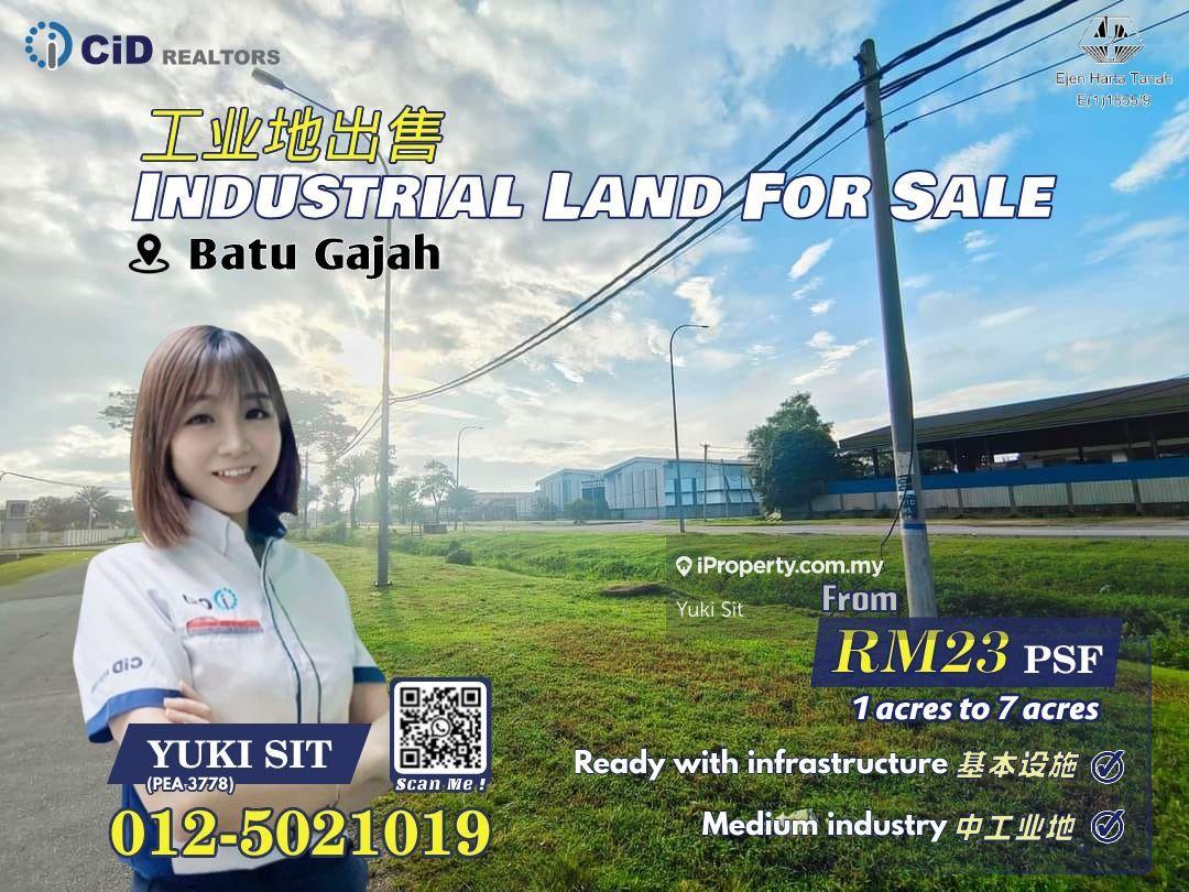 Batu Gajah 5 Acres Industrial Land For Sale Facing Main Road