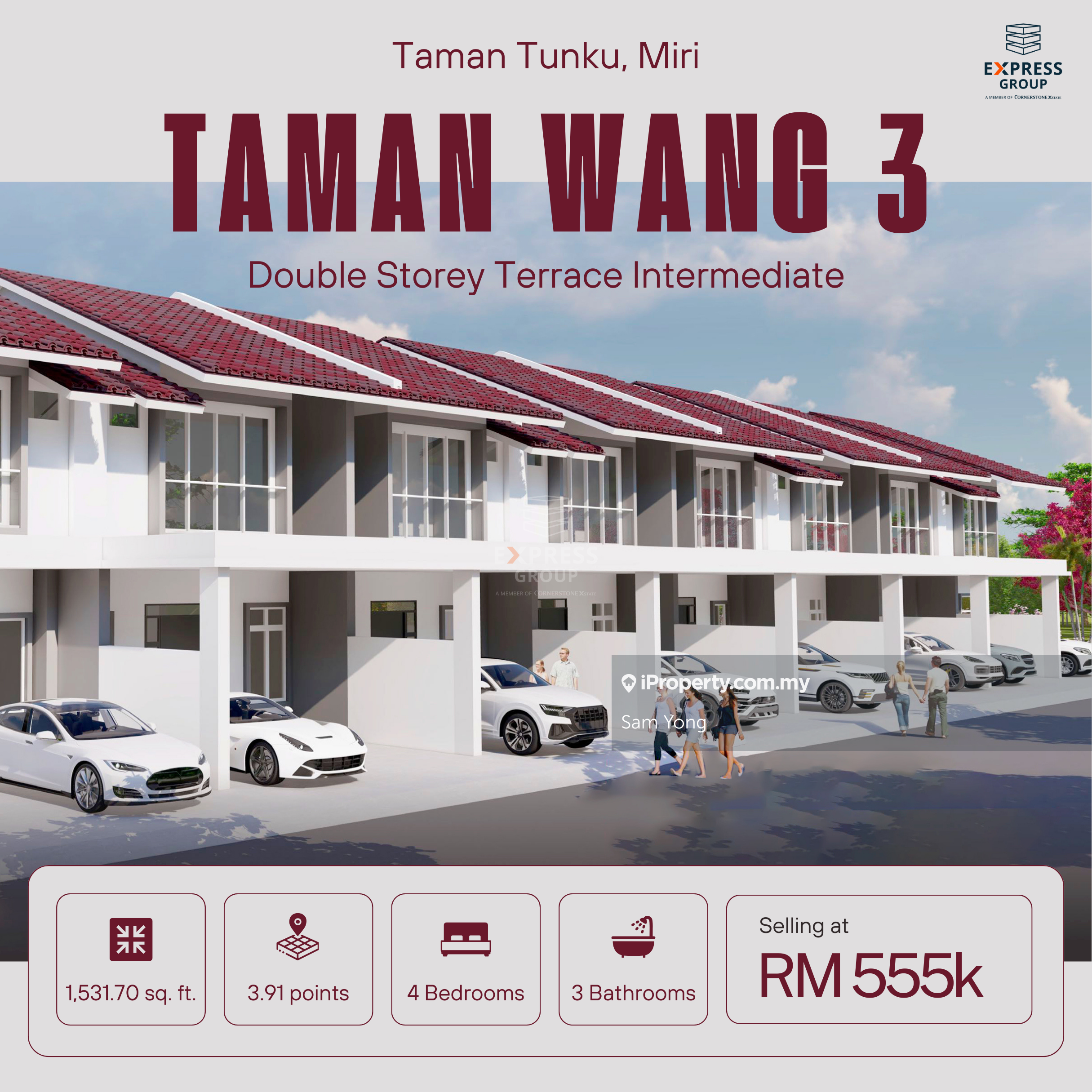 Brand New Double Storey Terrace at Taman Wang 3