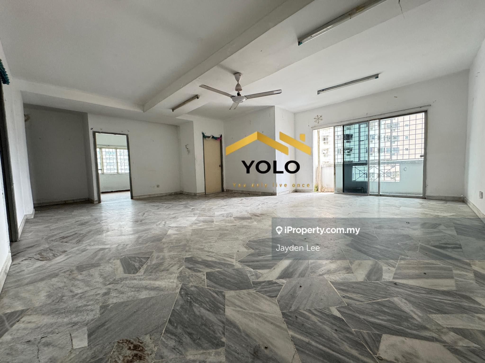 Below Market Strata Title Corner Unit Pelangi Indah Condo 1206sf