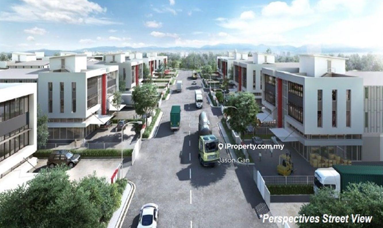 New launch modern facade semi-d factory in Bangi, easy access highway