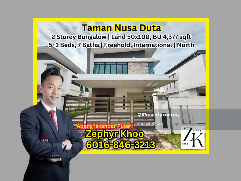 Jalan Nusa Duta 3 @ Taman Nusa Duta 2 Storey Bungalow House For Sale