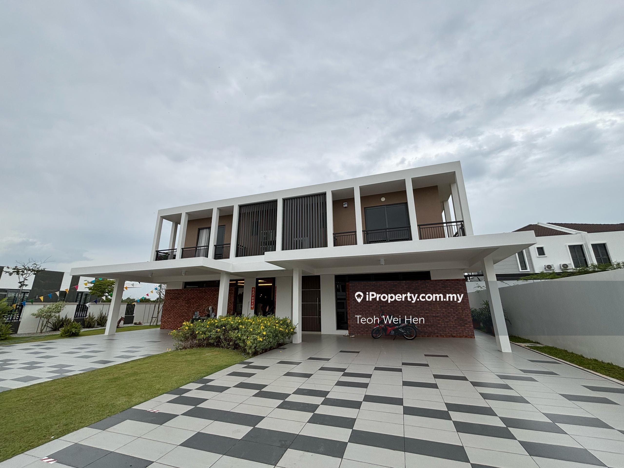 New Project 2 Storey Semi D House Alma Freehold Modern Design Unit