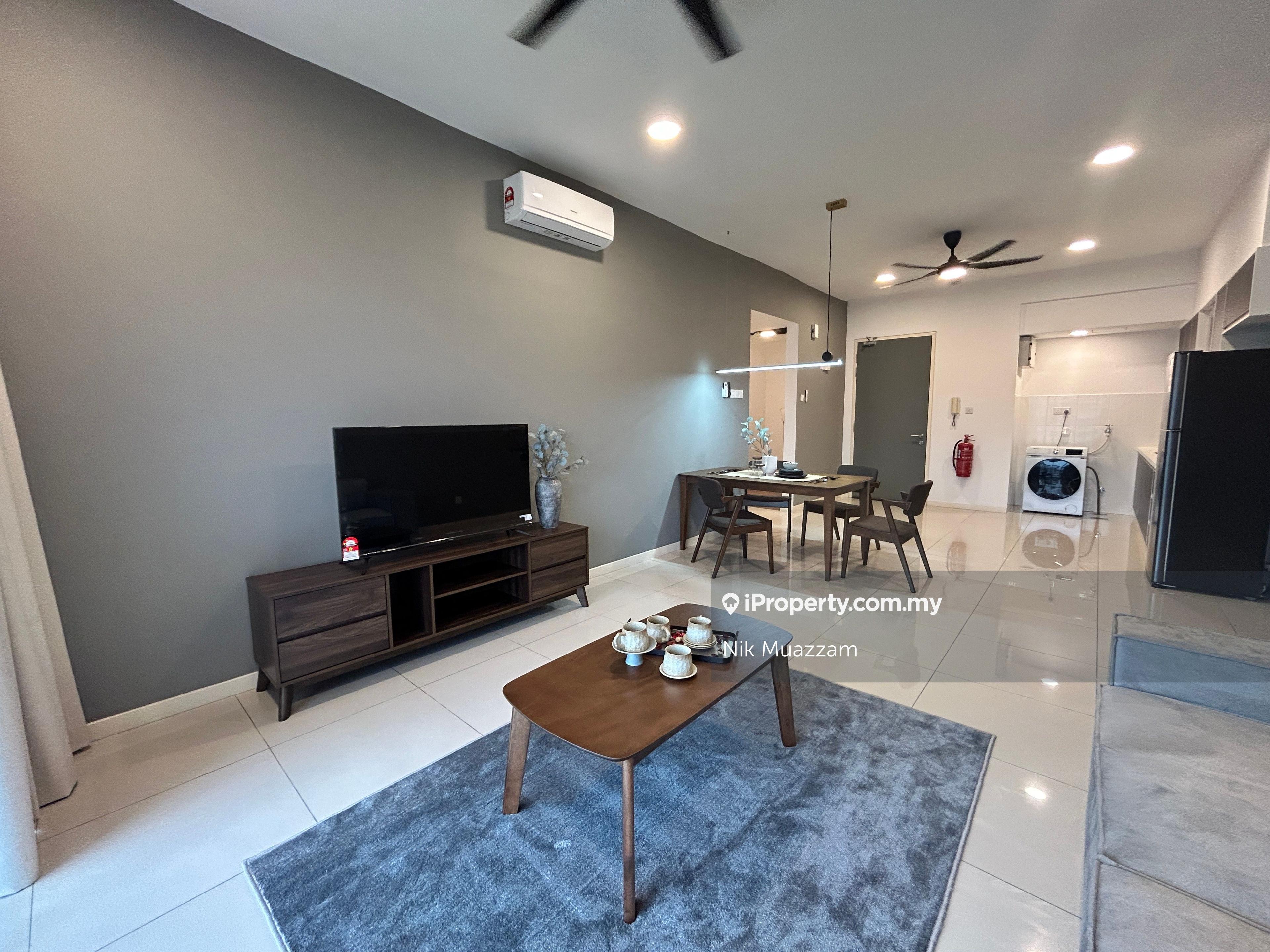 Interior designed 2 Room, 1 Study Room, 2 Bathroom Bukit Jelutong