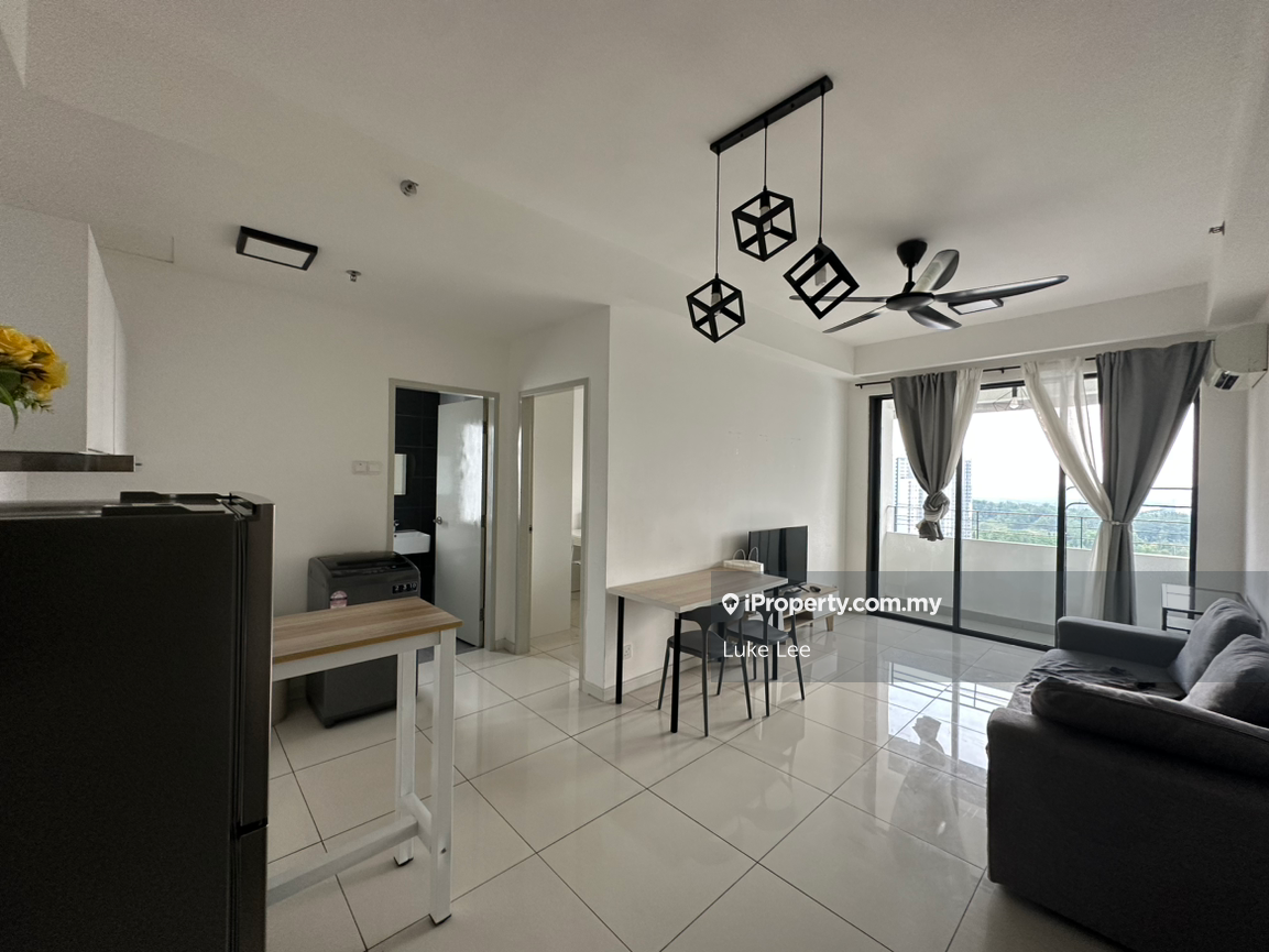 Furnished 2 rooms with balcony unit for rent at dengkil horizon suite