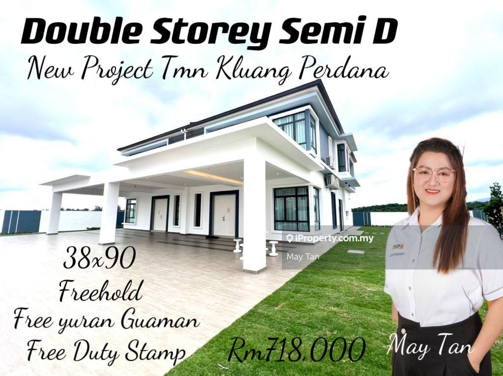 New Project Double storey Semi D/Tmn Klg Perdana