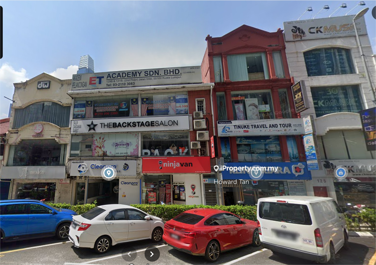 3 stry shop @ Jalan Imbi main road, KL City Centre