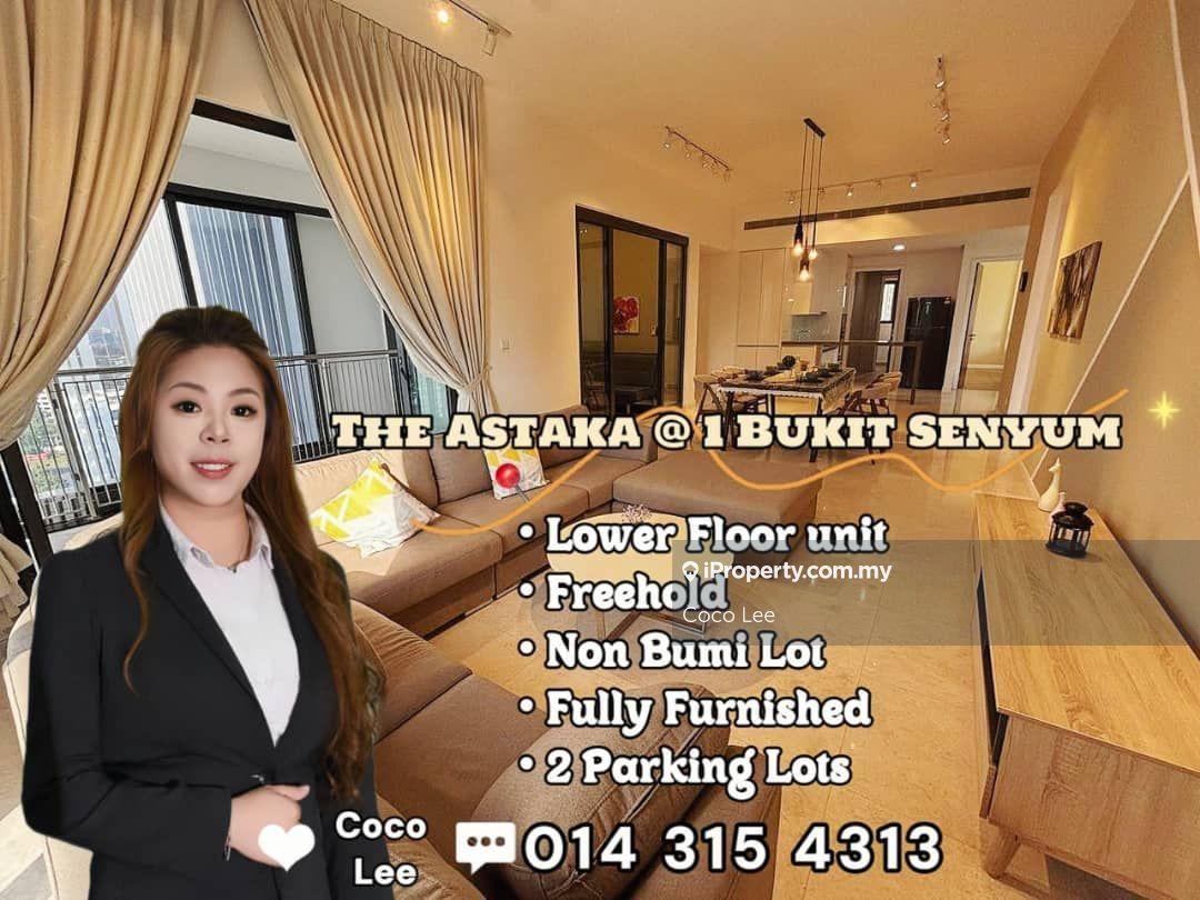 The Astaka, 1 Bukit Senyum @ Lower Floor Fully Furnished unit