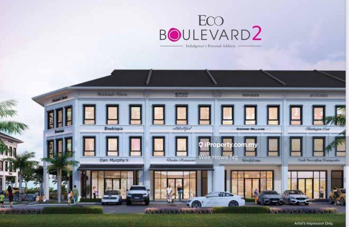 Eco Botanic @ Eco Boulevard 2@ 3-storey shop lot