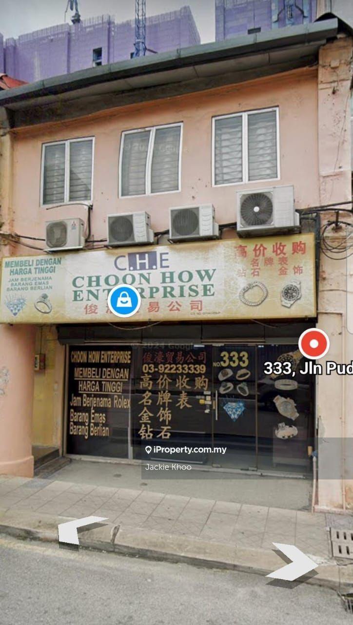 Jalan Pudu - 2 storey shoplot for sale