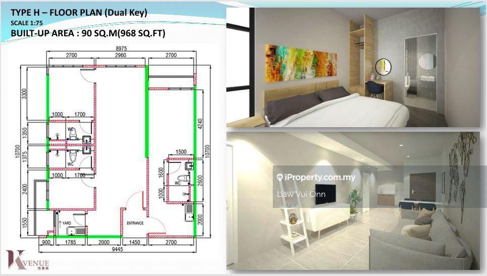 K Avenue Condo Dual Key Unit I Fully Furnished I Kepayan For Sale