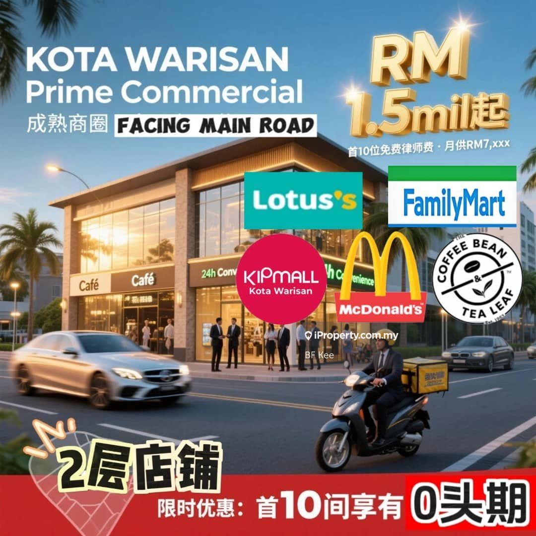 2 Storey Shop Facing Main Road, Roi 5.5% and above, limited unit