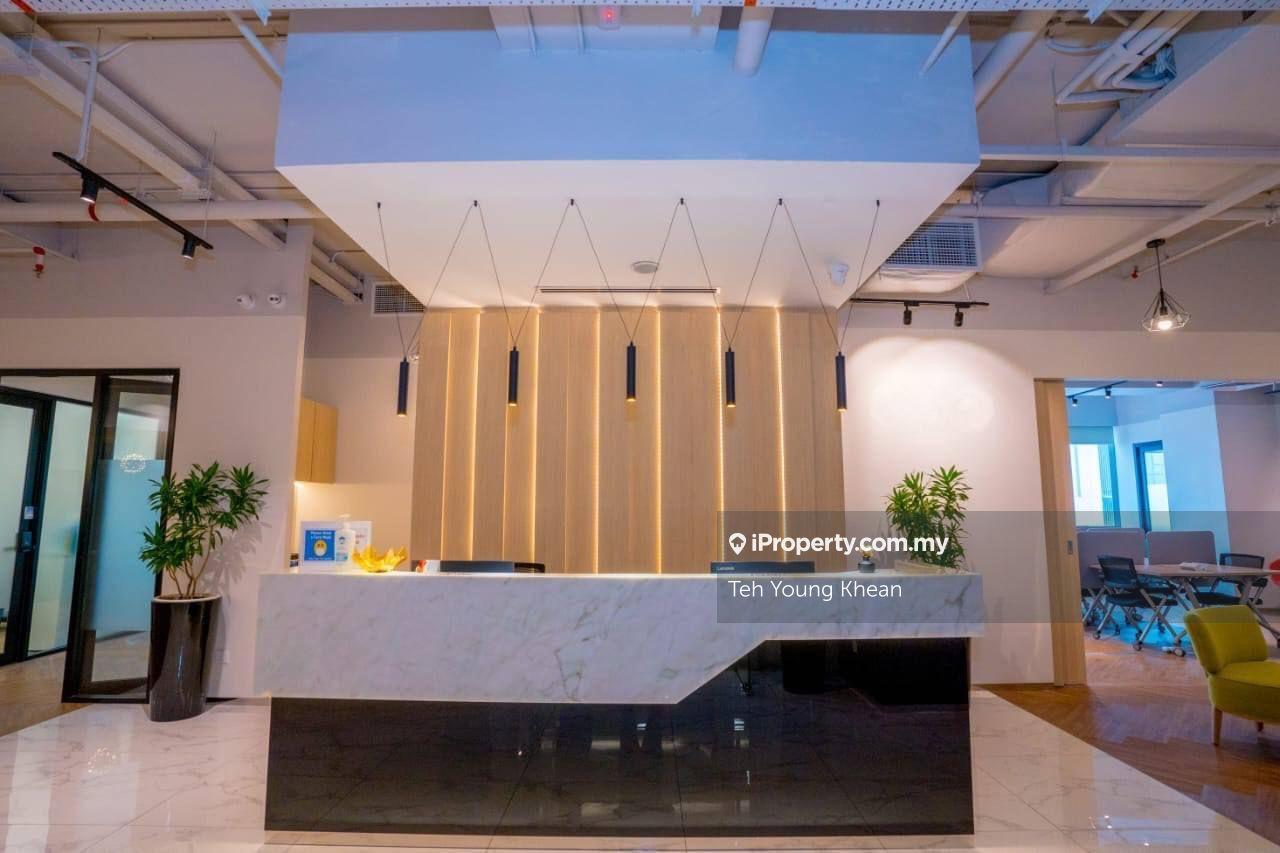 KL Eco City Office Fully Fitted Unit. Direct connect to LRT Station.