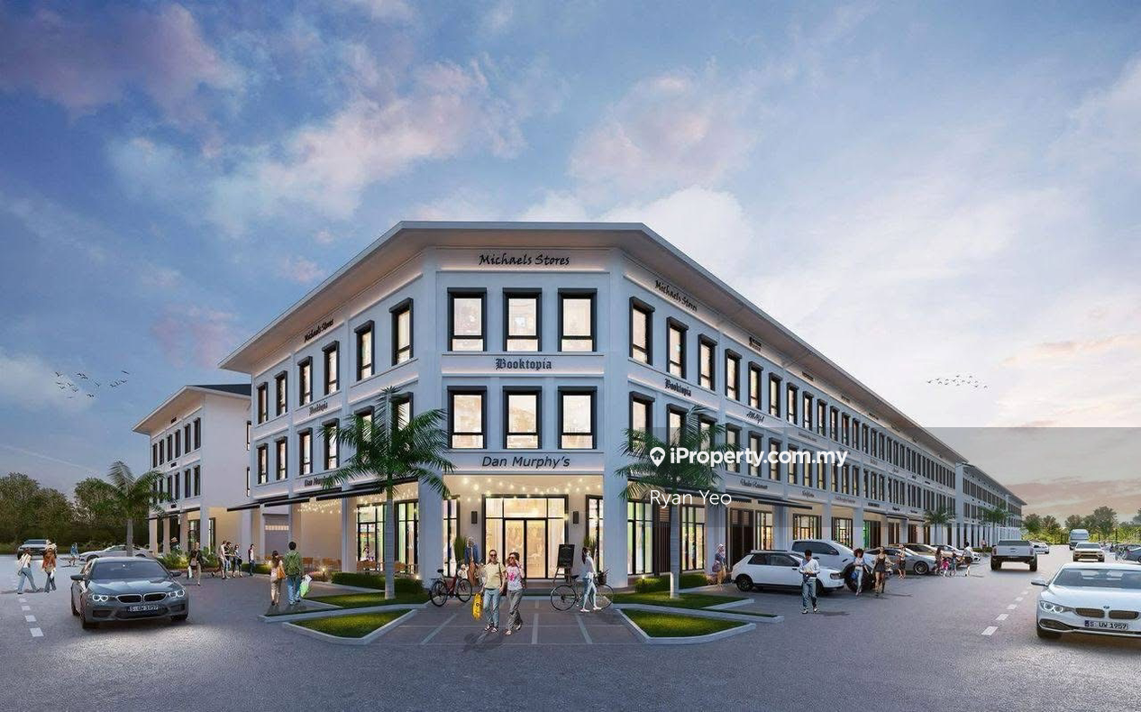 3 Storey Shop @ Eco Boulevard 2 Eco Botanic for Rent