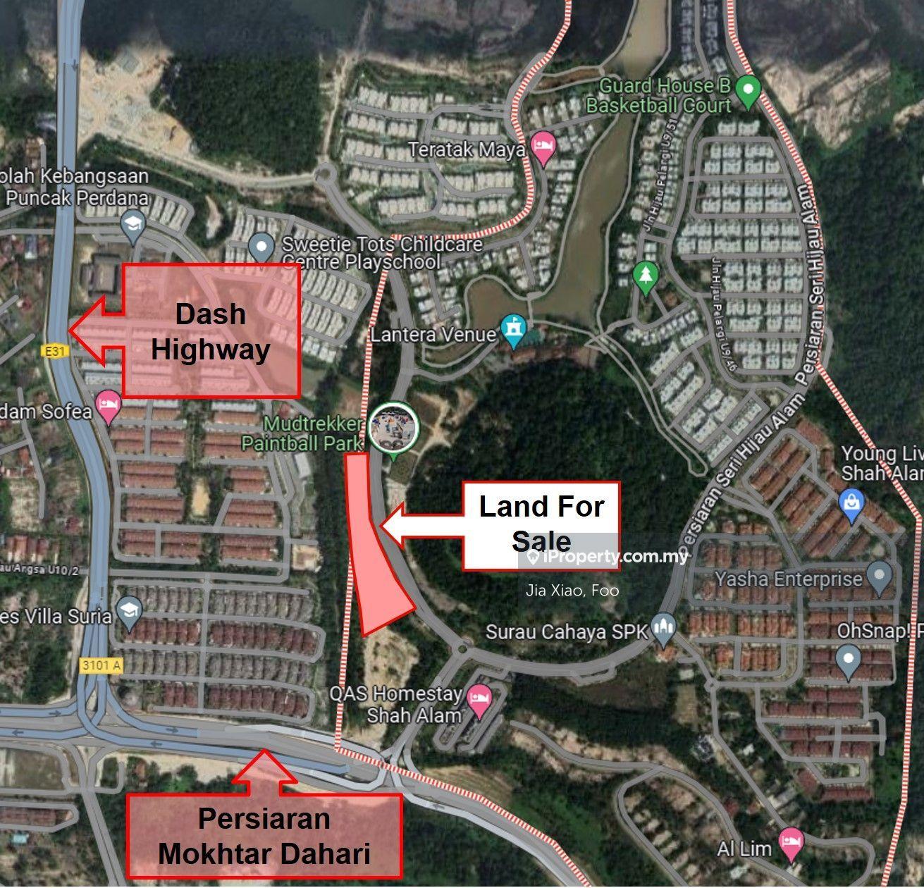 5.31acres Commercial Land Cahaya Spk Shah Alam seksyen U9 dash
