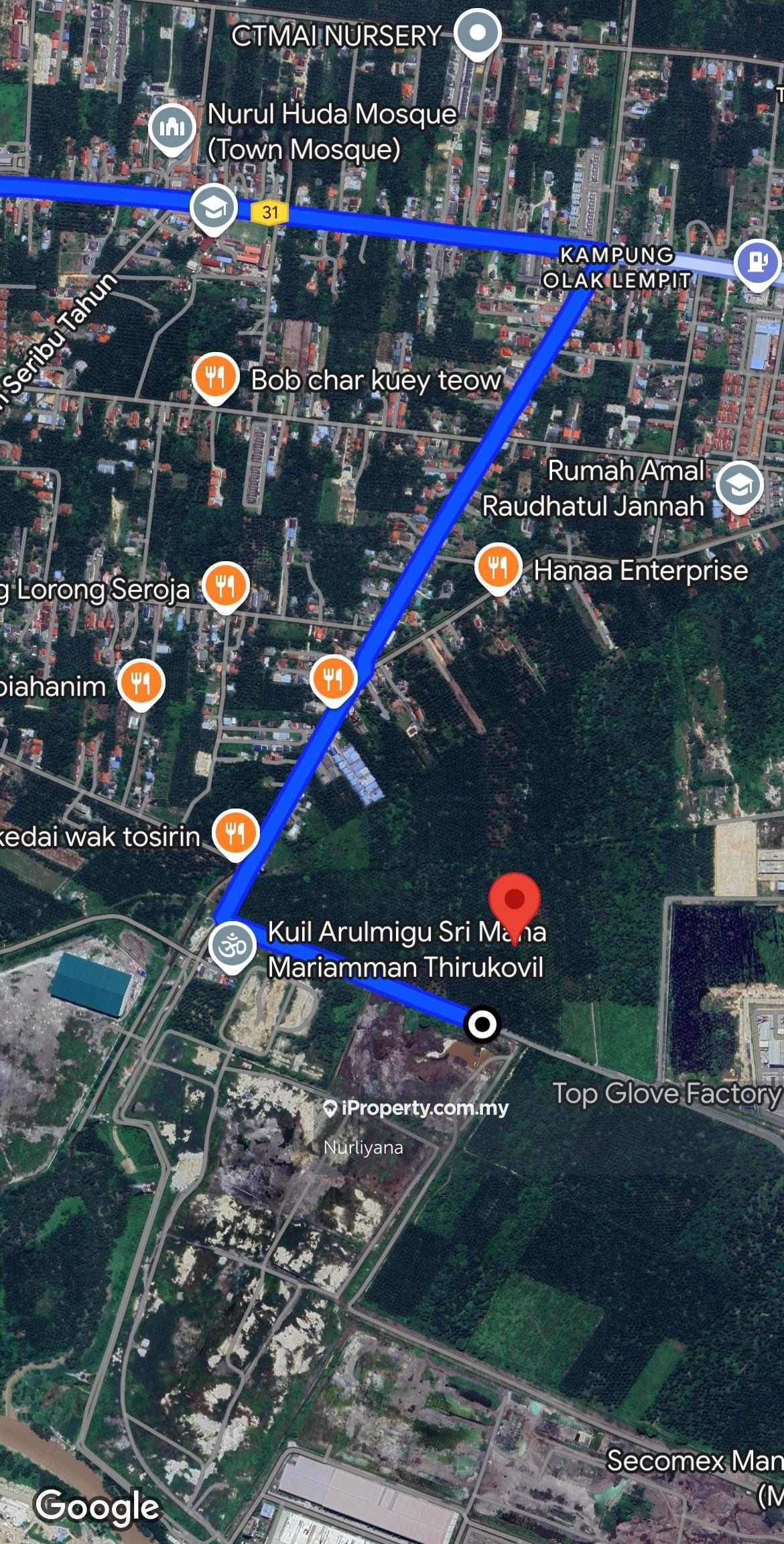 Land For Sale at Olak Lempit Banting Selangor near Dengkil KLIA
