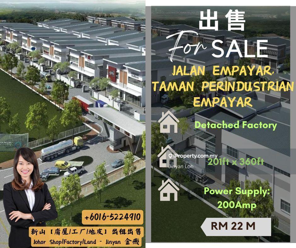 Empire Park,Gelang Patah,Detached Factory,Iskandar Puteri,Empayar Park