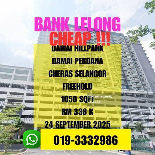 Bank Lelong Freehold Damai Hillpark Damai Perdana Cheras Selangor