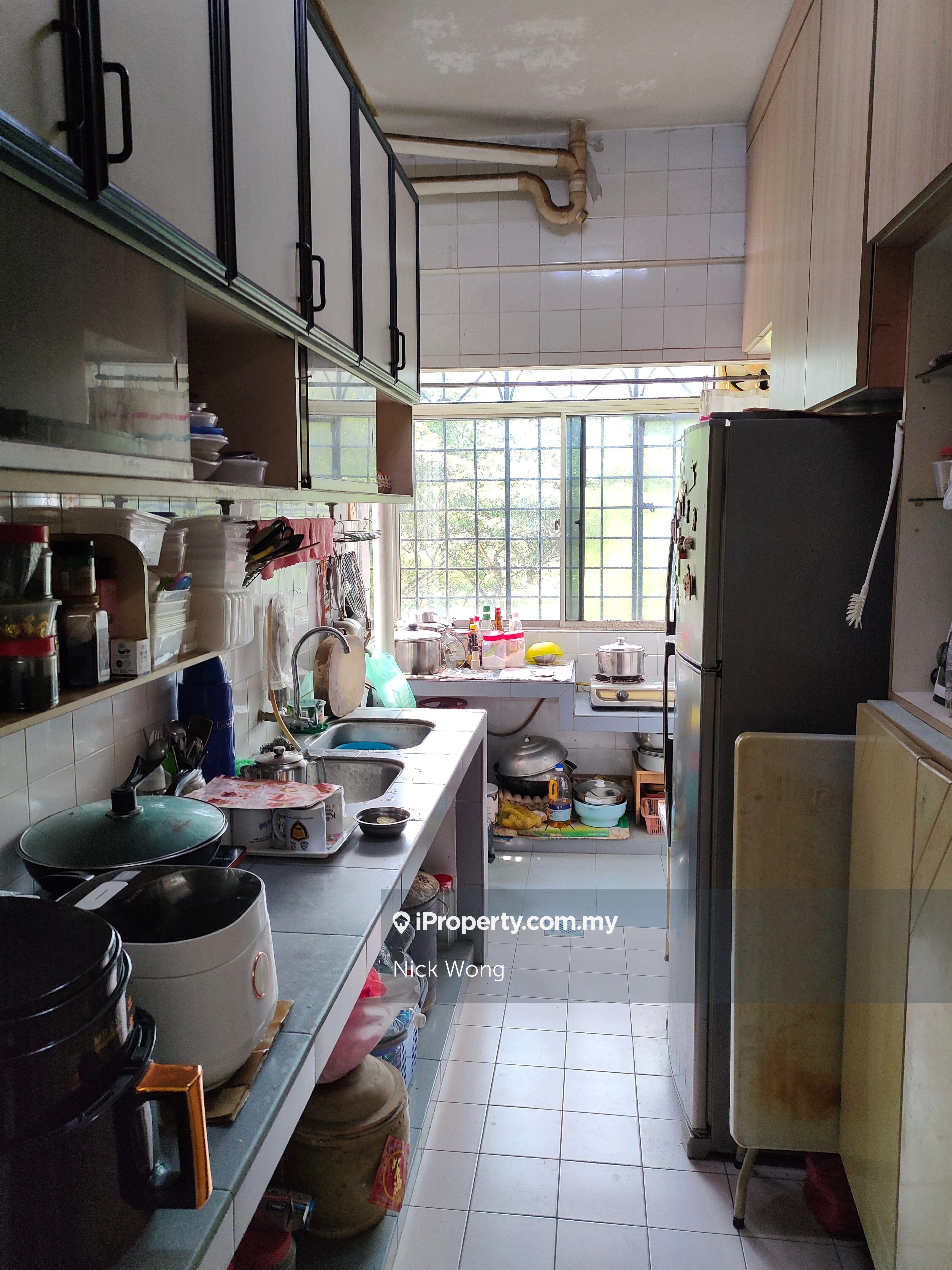 Walk Up Apartment with Kitchen Cabinet