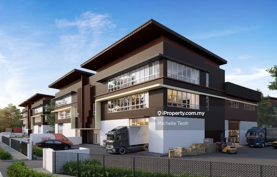 Semenyih 1.5 Storey Semi-D Factory For Sale, Good Location