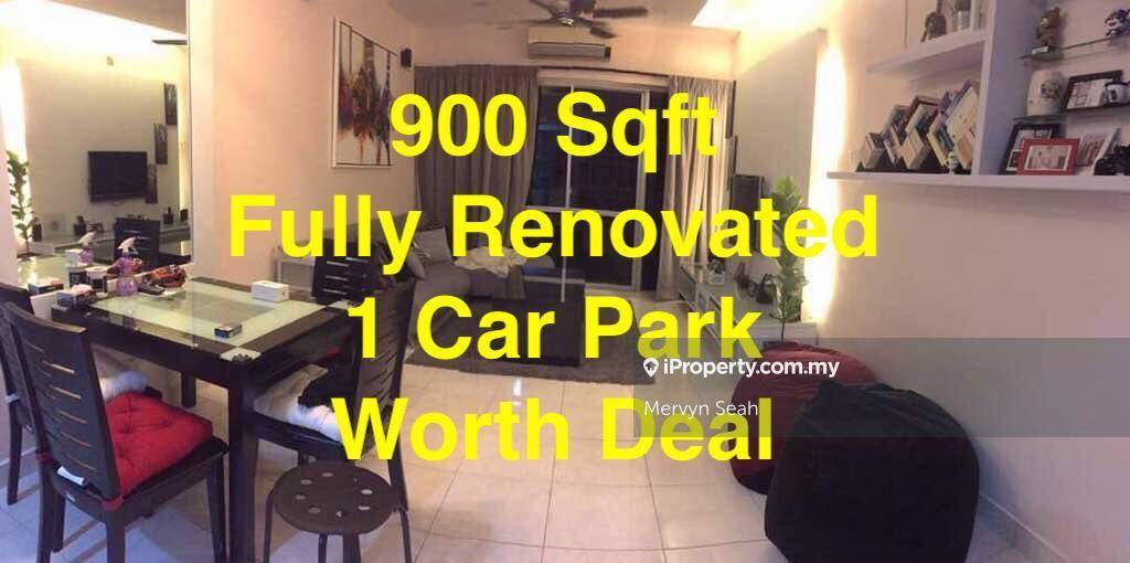 Desa Golf 900 Sqft Middle Floor Fully Renovated 1 Car Park Worth Deal