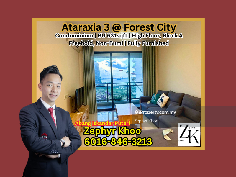 Ataraxia 3 @ Forest City Condominium For Sale
