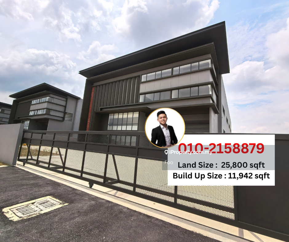 Detached Factory Elmina Business Park The Twin Factories Sungai Buloh