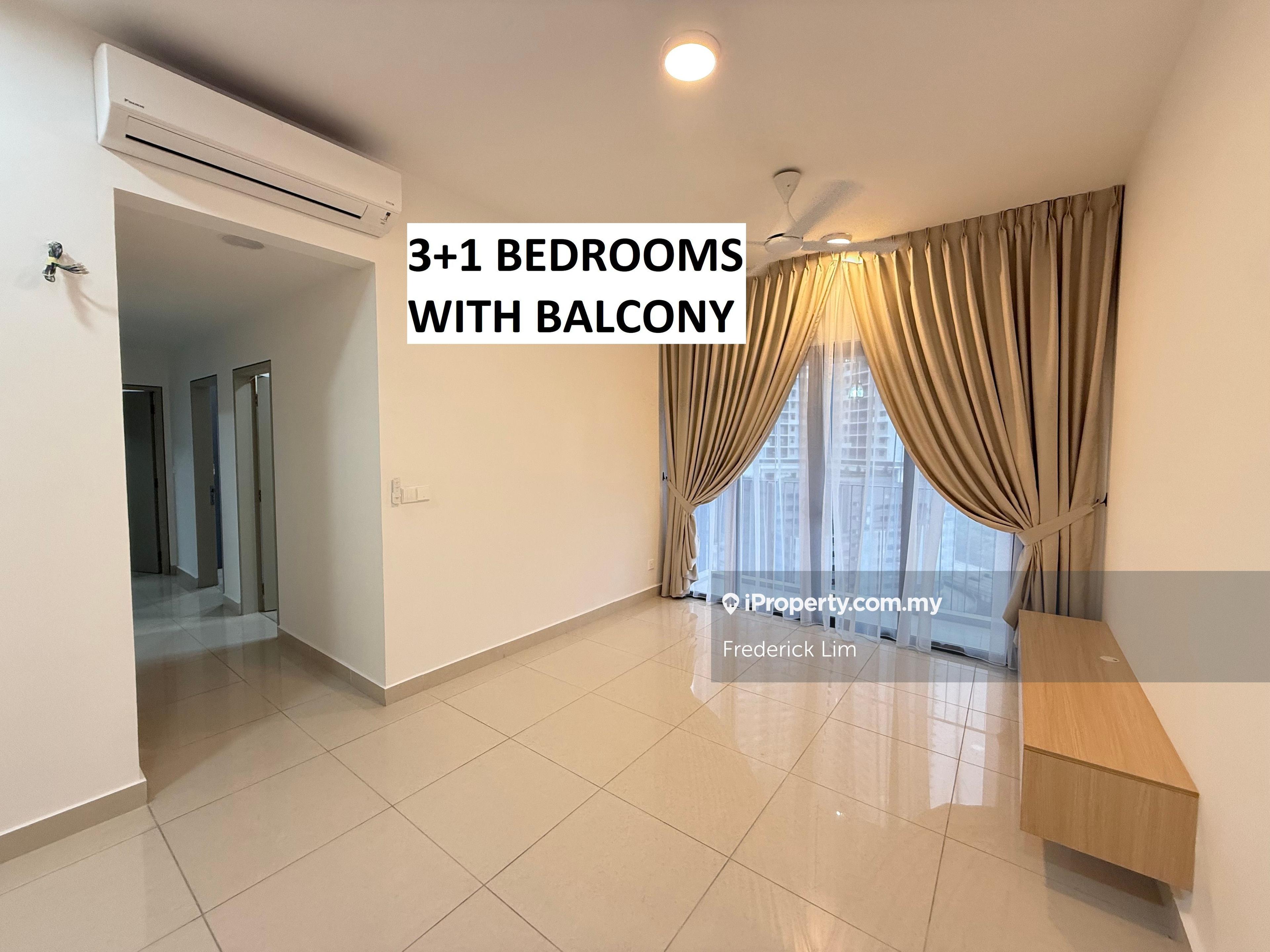 New Condo Quinn Residency Beside LRT to KLCC New House have balcony