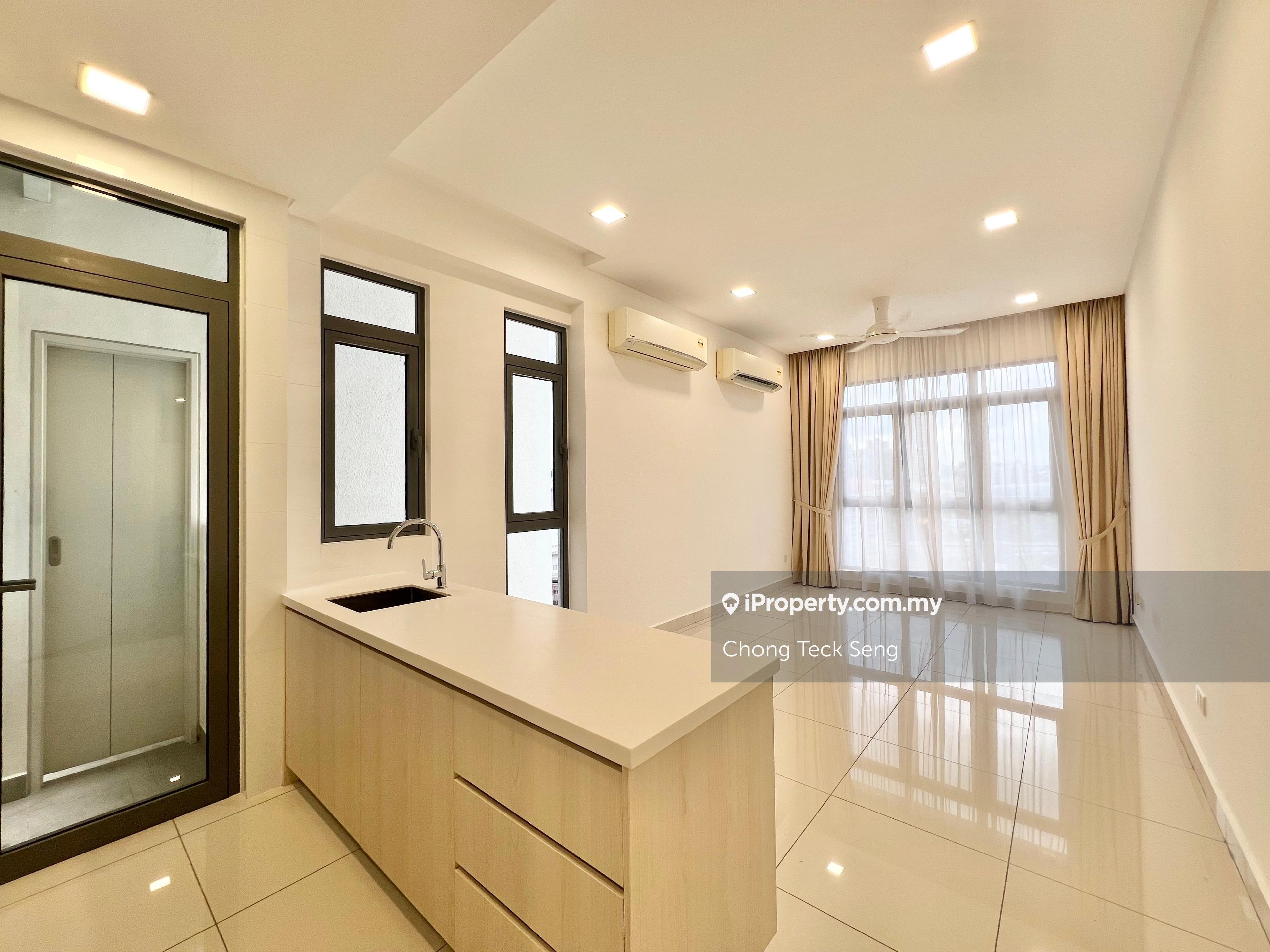 Semi furnished 2 beds and 2 baths