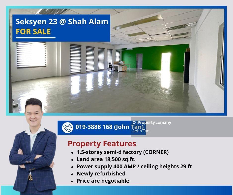 Corner lot with huge land and newly refurbished