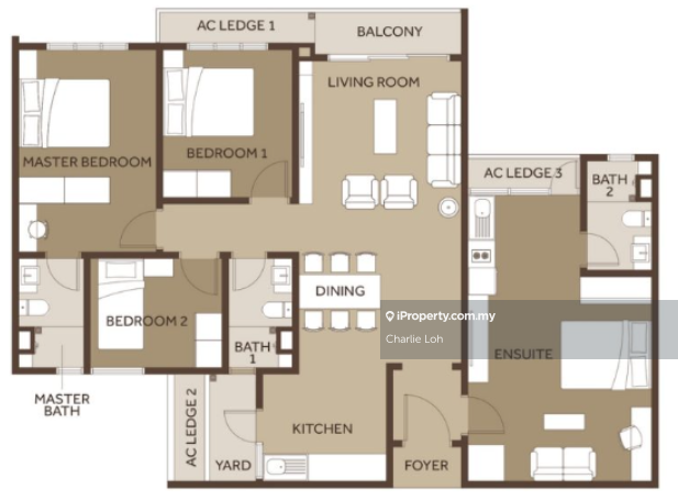 Cheras Condo near Sg Besi midvalley sri petaling lrt station 100% loan