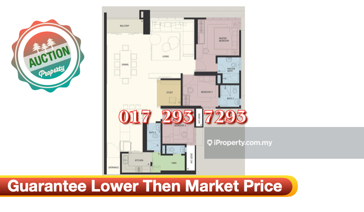 Wangsa Maju Infiniti 3 Residence unit for auction