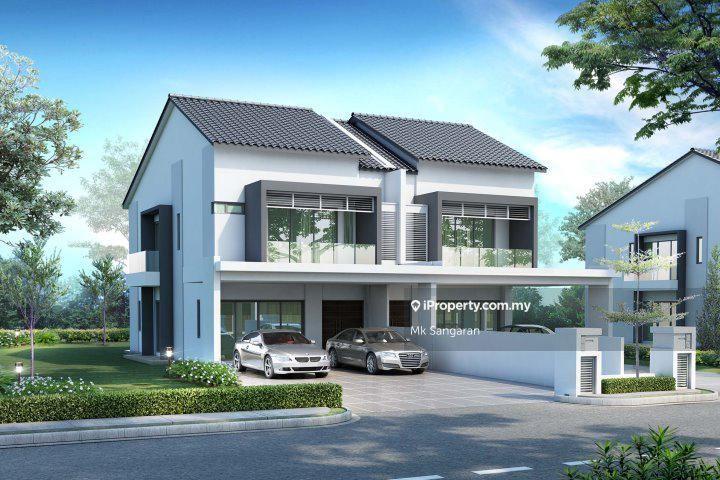 Rumah Berkembar Dua Tingkat di Kubang Semang Penang