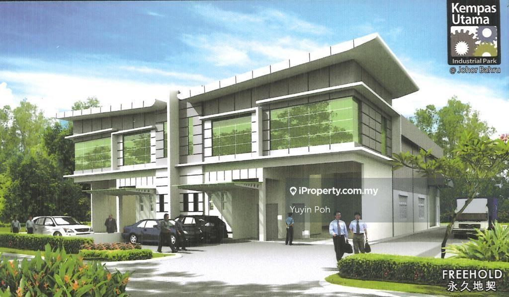 Kempas Utama 1.5 Storey Semi D Factory 