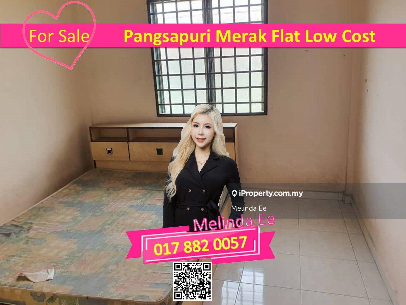 Kangkar Pulai Pangsapuri Merak Flat Renovated 2bed Low Cost