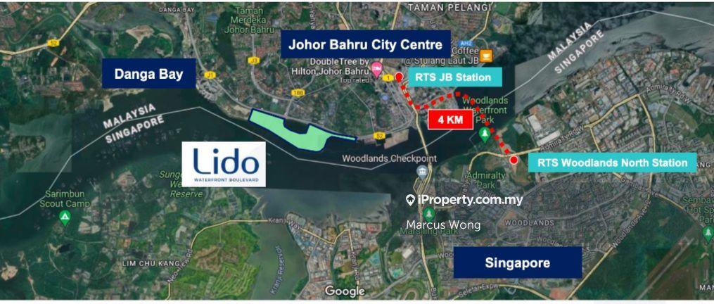 Lido waterfront Commercial land