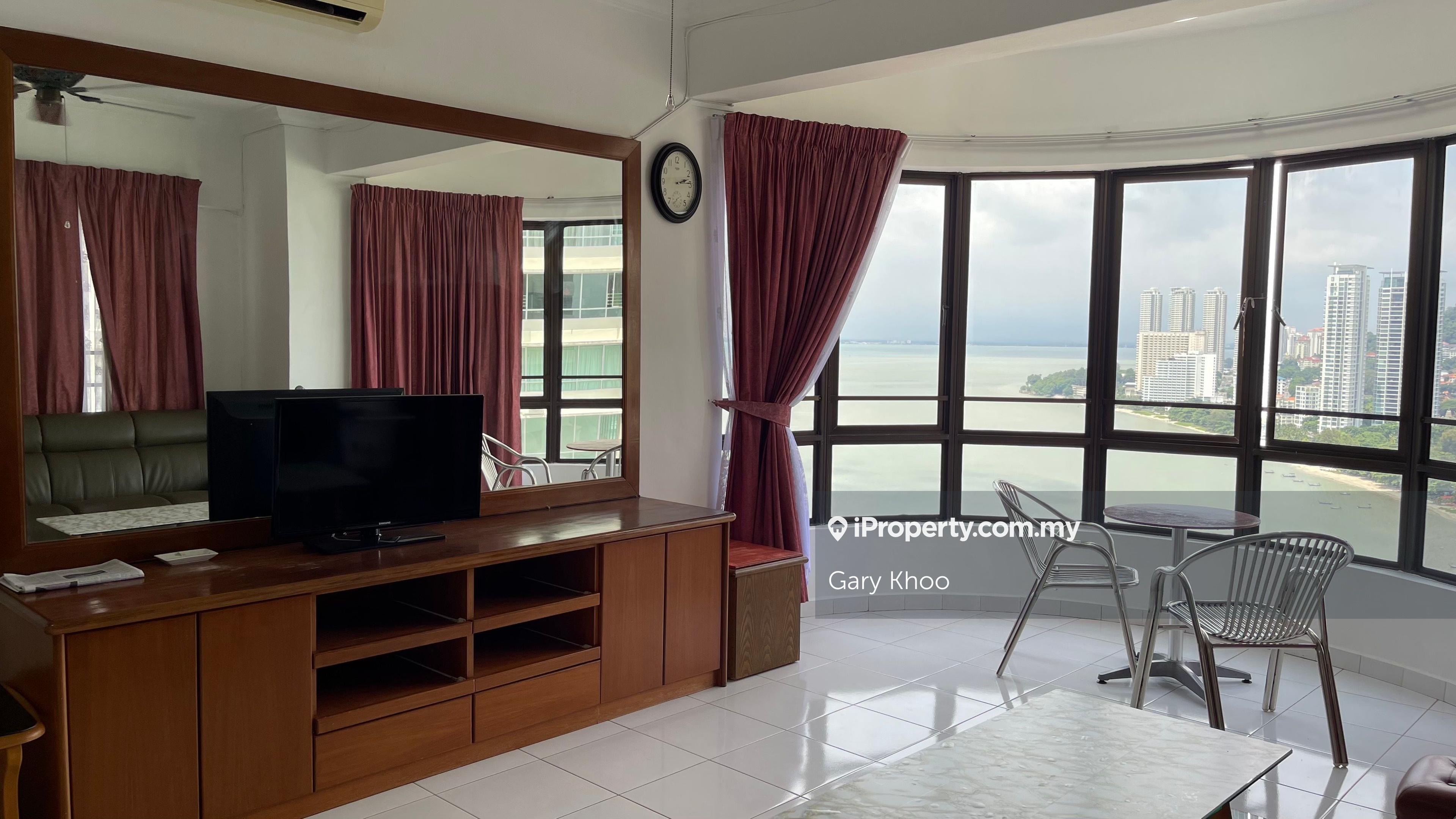 Twin Tower Full Seaview Condo Tanjong Bungah For Rent