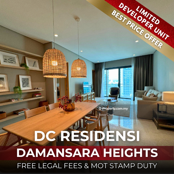 Best Price Developer Units For Sale. Luxury Residence Next to Pavilion