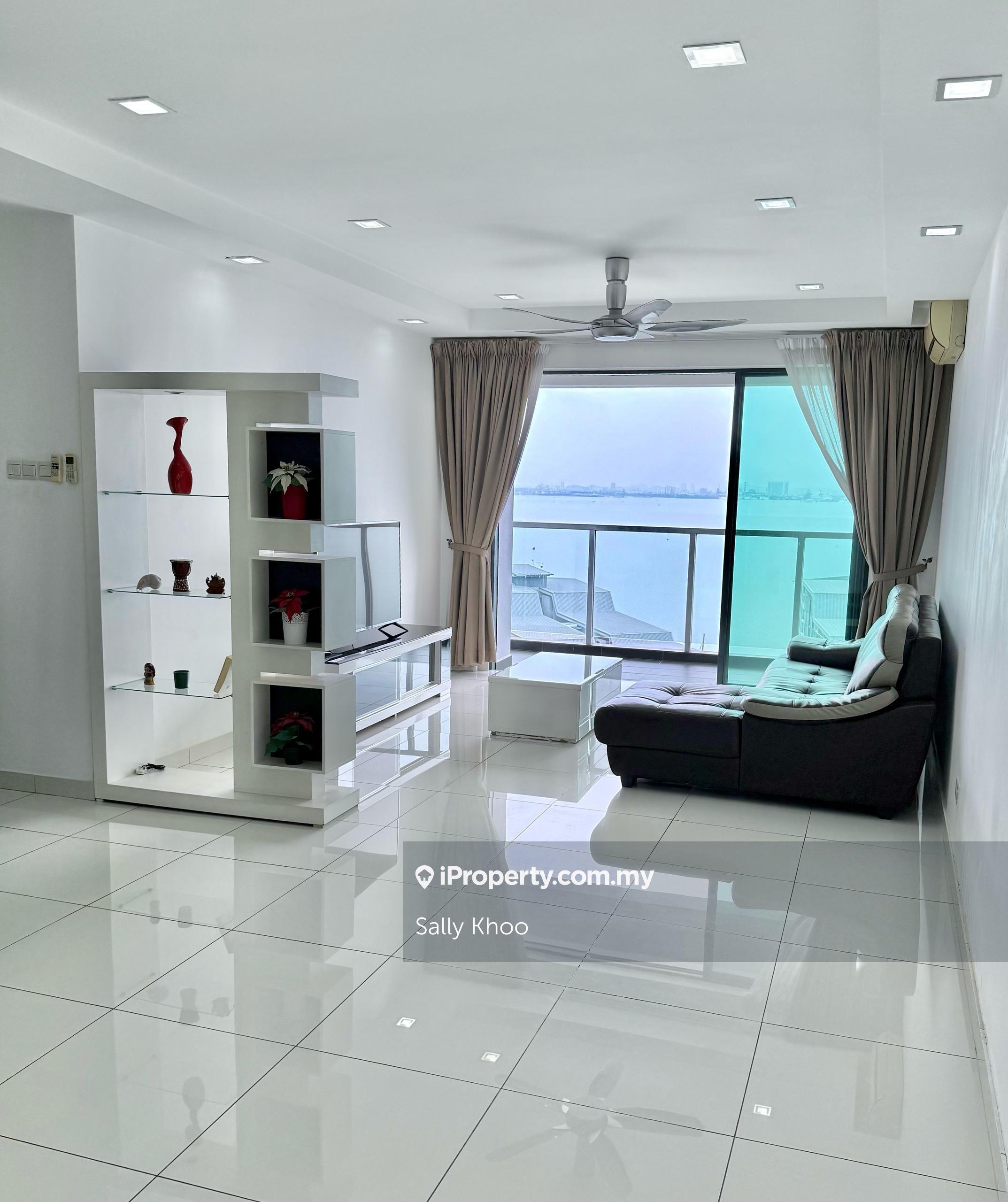 Fully Furnished The Light Linear Unblock Seaview Unit Rent At Gelugor