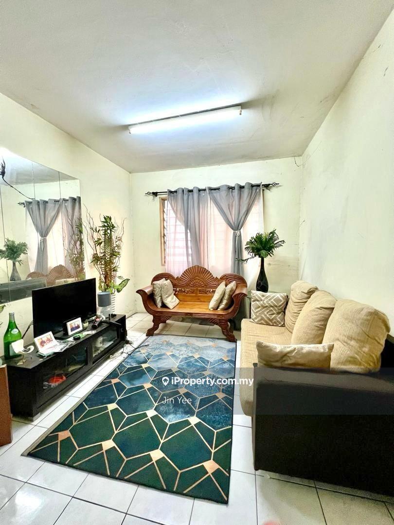 100% Loan Cendana Apartment Repainted Kit Cabinet Well Kept Near LRT