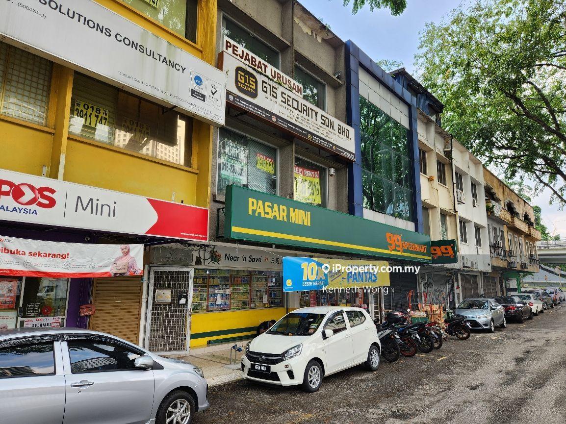 3 storey shop for sale in Taman Seputeh, Jalan Kelang Lama
