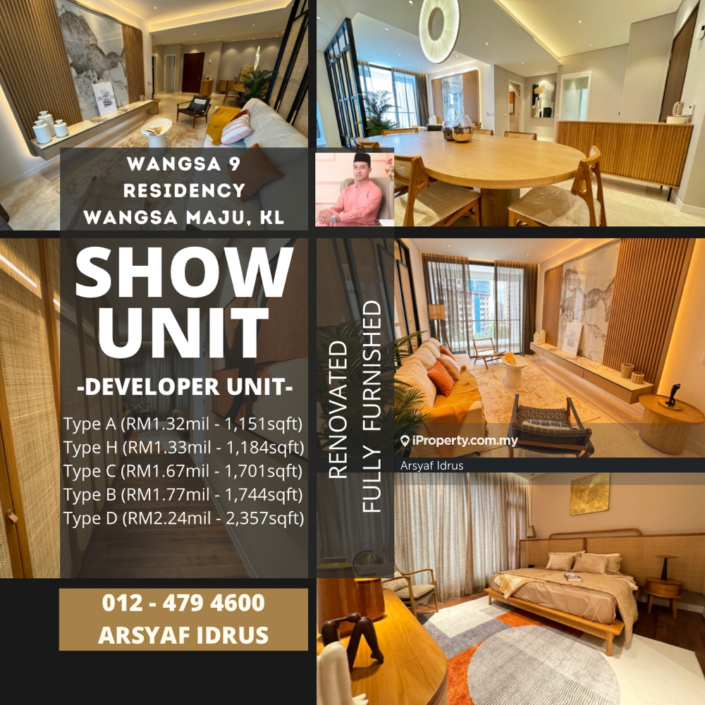 Brand New Show Unit. Developer Unit. Renovated Fully Furnished Unit.