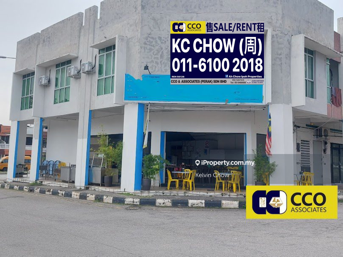 Jalan Bercham Facing Main Road Corner Shop