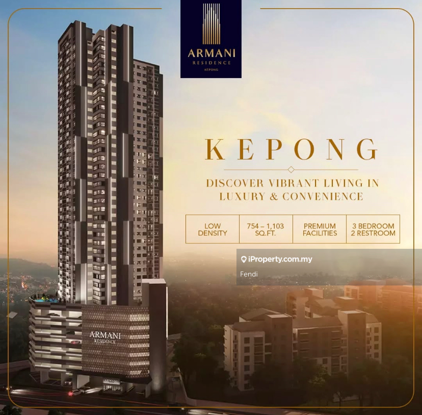Armani Residence Kepong For Sale