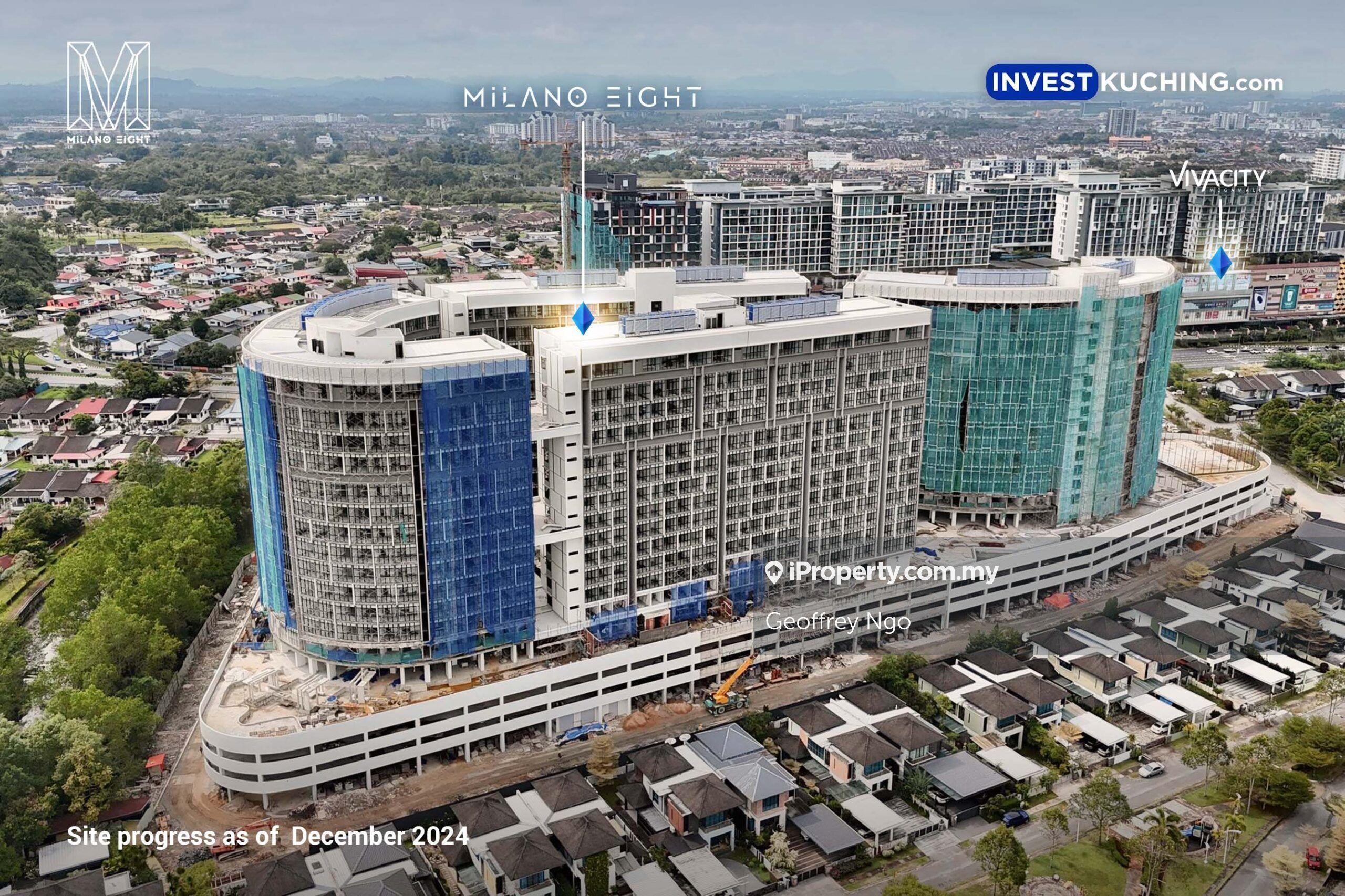 3 Bedrooms 2 Car Parks, Milano 8 Apartment, Vivacity, Tabuan Jaya
