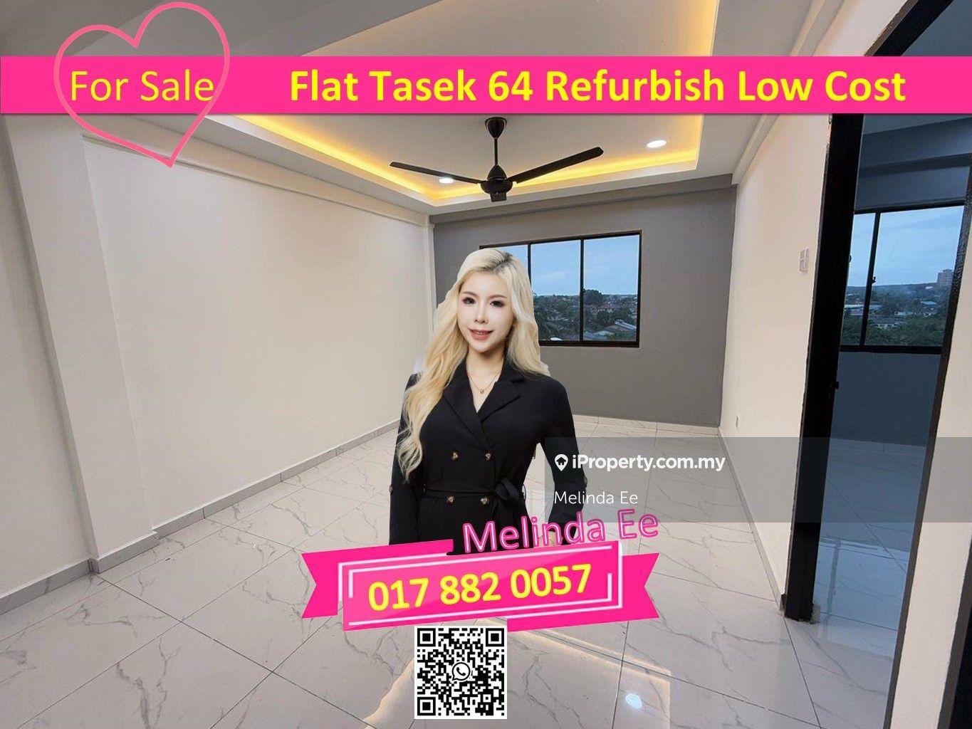 Masai Flat Tasek 64 Refurbish Renovated 3bed Low Cost Rm500 Can Buy