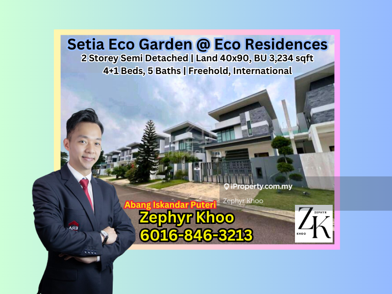 Setia Eco Garden @ Eco Residences 2 Storey Semi Detached House