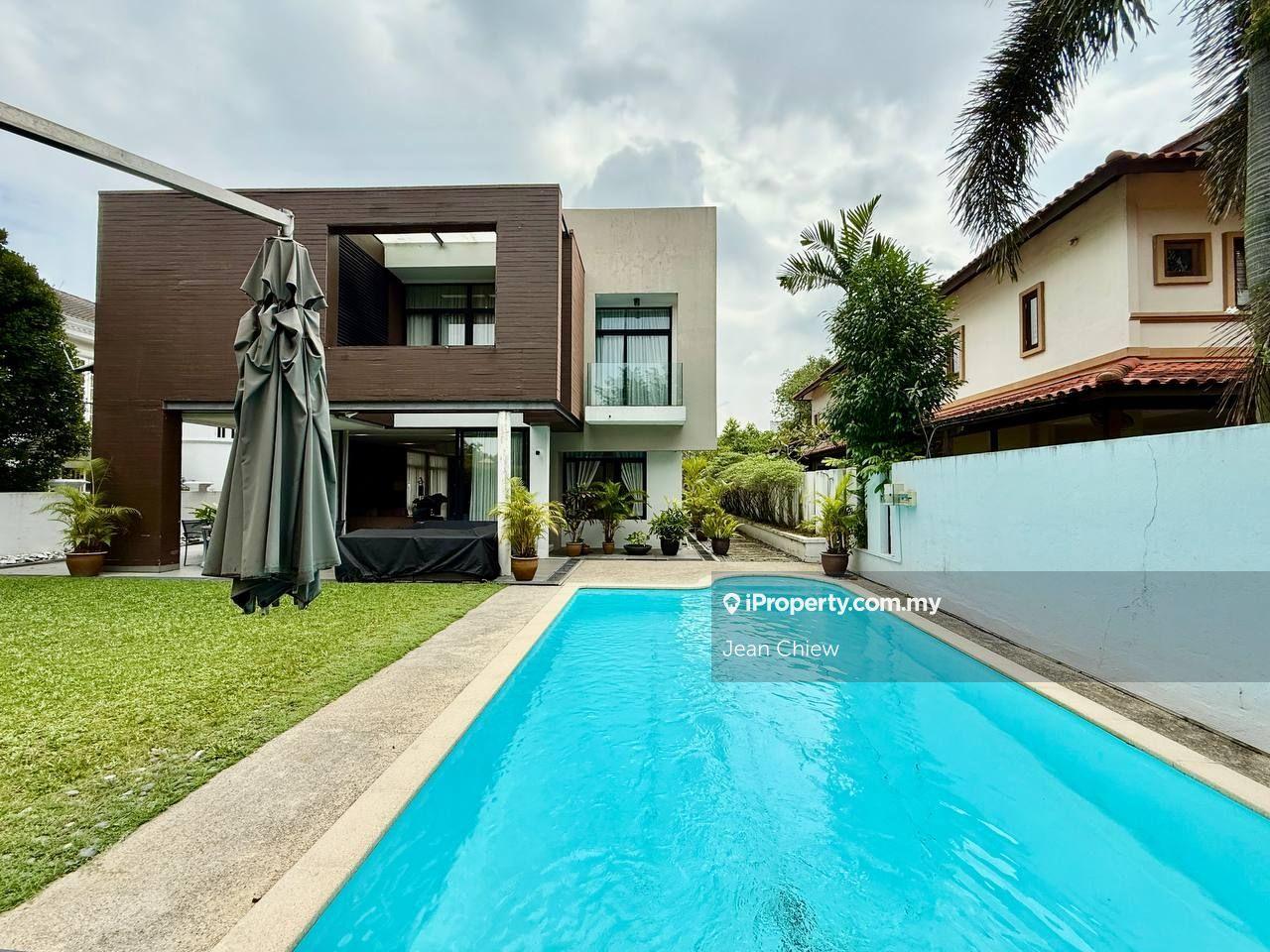 2-Storey Detached House with pool in guarded street Damansara Heights