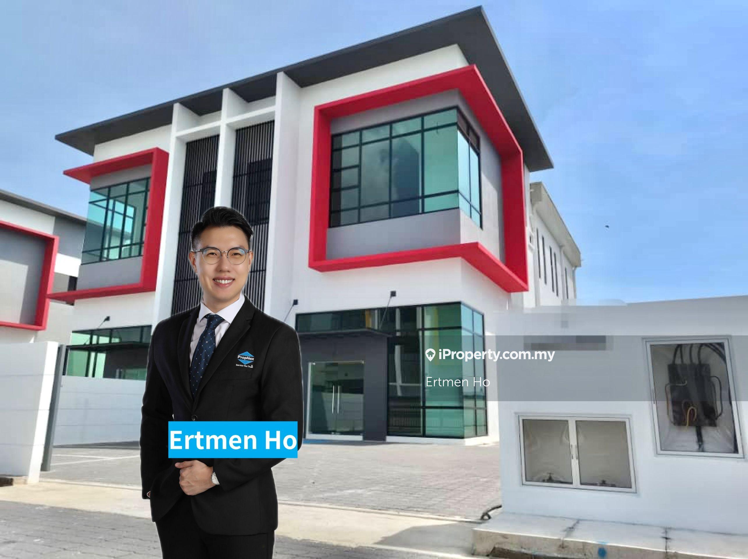 Two Storey Light Industrial Factory Semi D for Sale @Industria Impian
