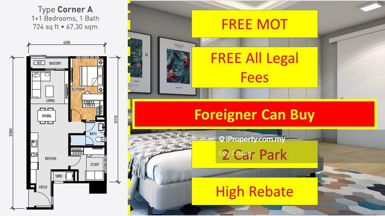 Foreigner Can Buy Cheap Easy Access to Transport Hub MRT Mid Valley