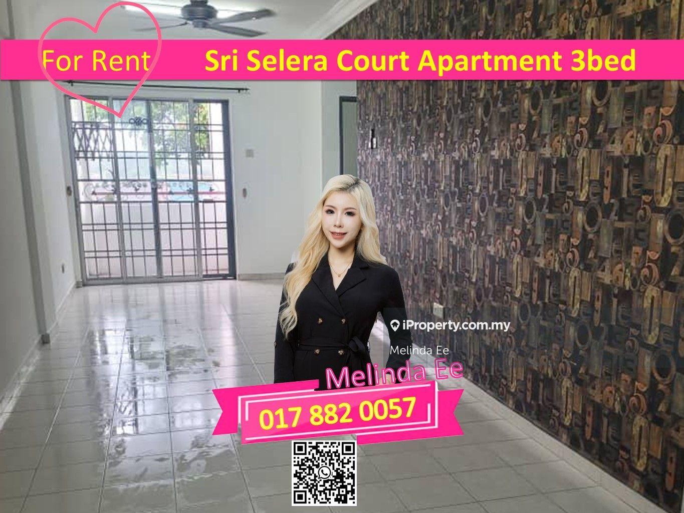 Johor Bahru Sri Selera Court Apartment Partial Furnished 3bed